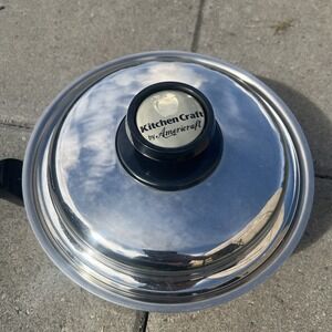 Kitchen Craft West Bend Stainless Steel Saucepan USA Cookware Pan 2 Quart